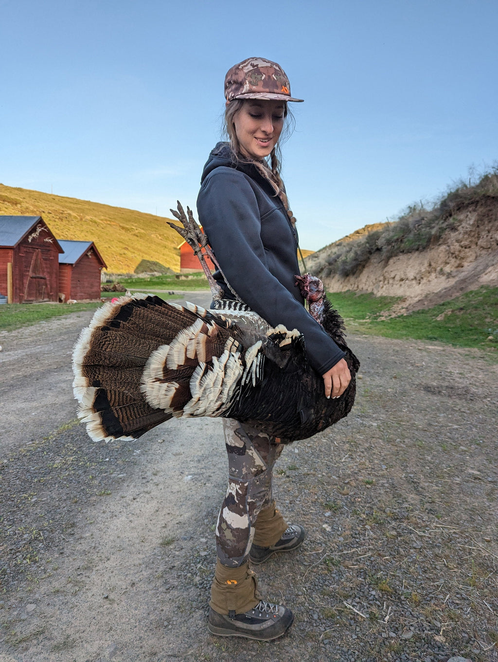 Turkey Tote - adjustable cinches no rings - Hunting Tote