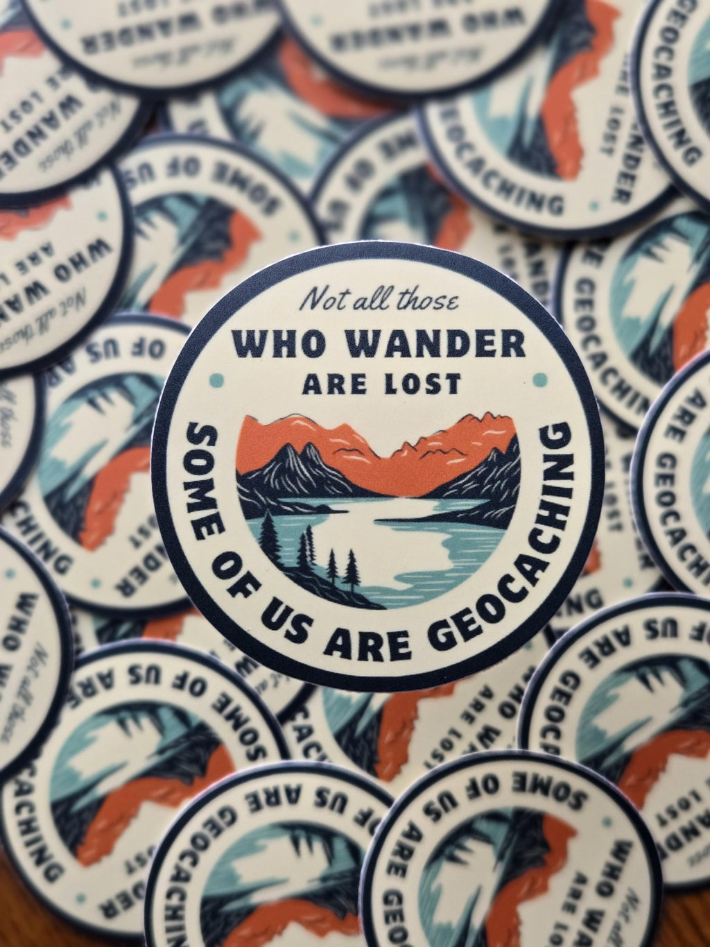 Geocaching Stickers – Weatherproof Vinyl Decal Pack