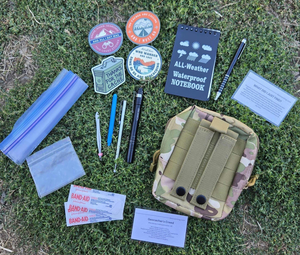 Geocache Field Kit – Tools, Swag, Repair Supplies & More