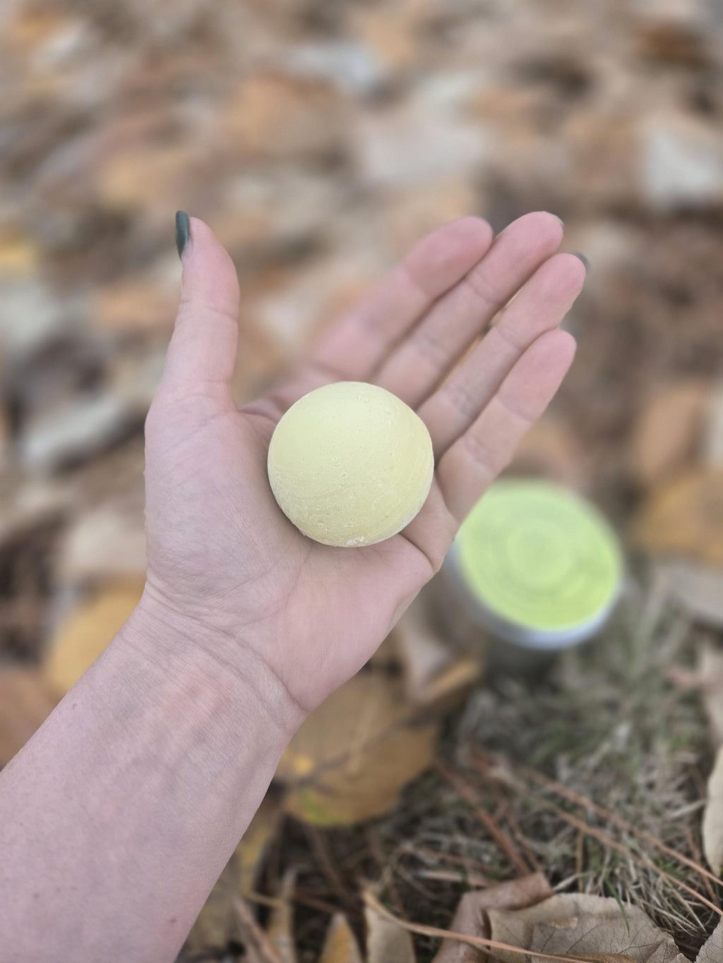 Rock Climbing Hand Balm in reusable metal tin