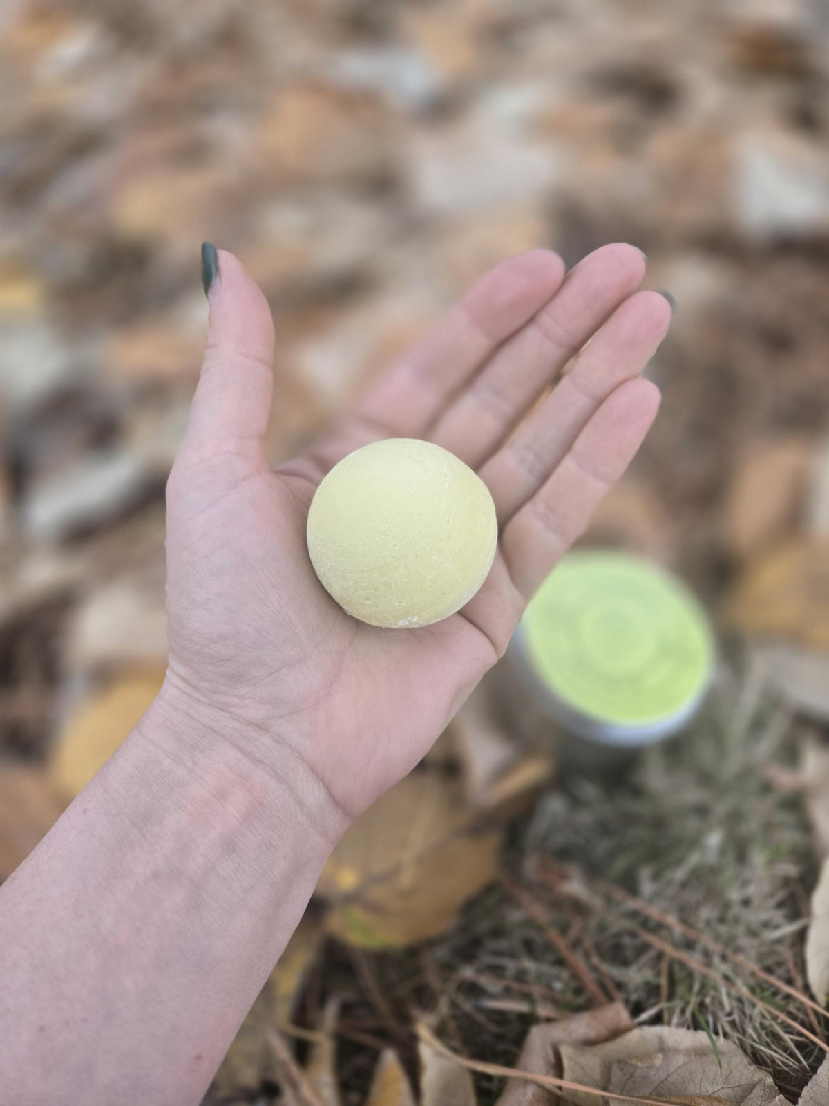 Rock Climbing Hand Balm in reusable metal tin