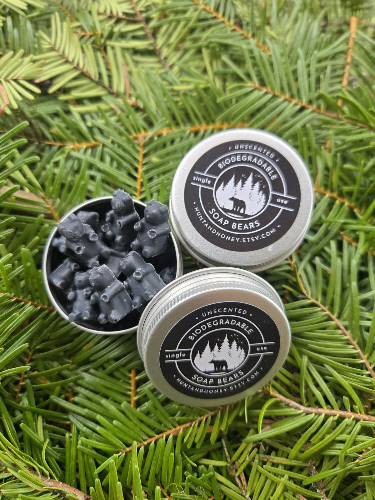 Hiking Soaps- single use soap bears - great gift for climbers, hikers, hunters, backpackers, and more!