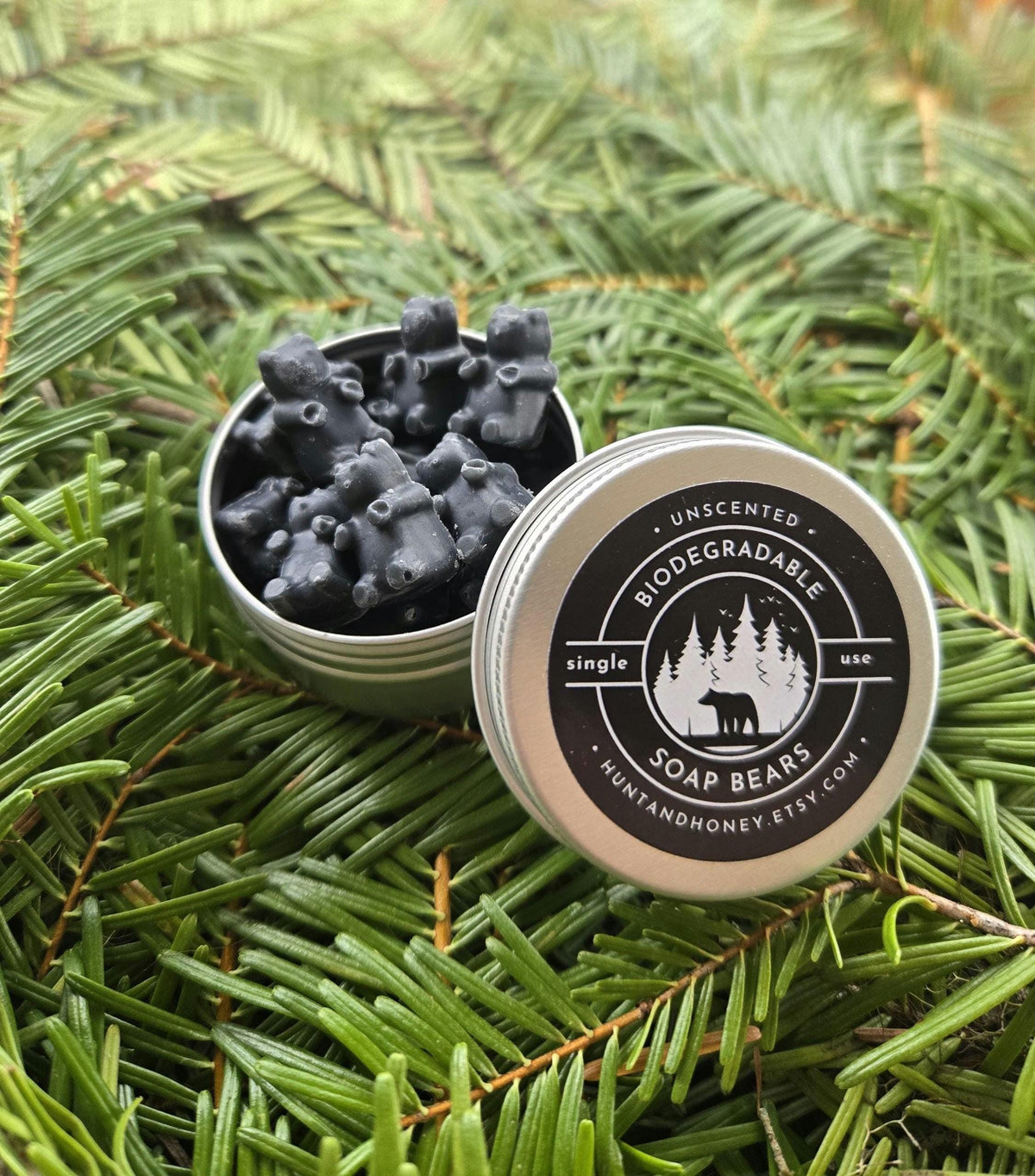 Hiking Soaps- single use soap bears - great gift for climbers, hikers, hunters, backpackers, and more!