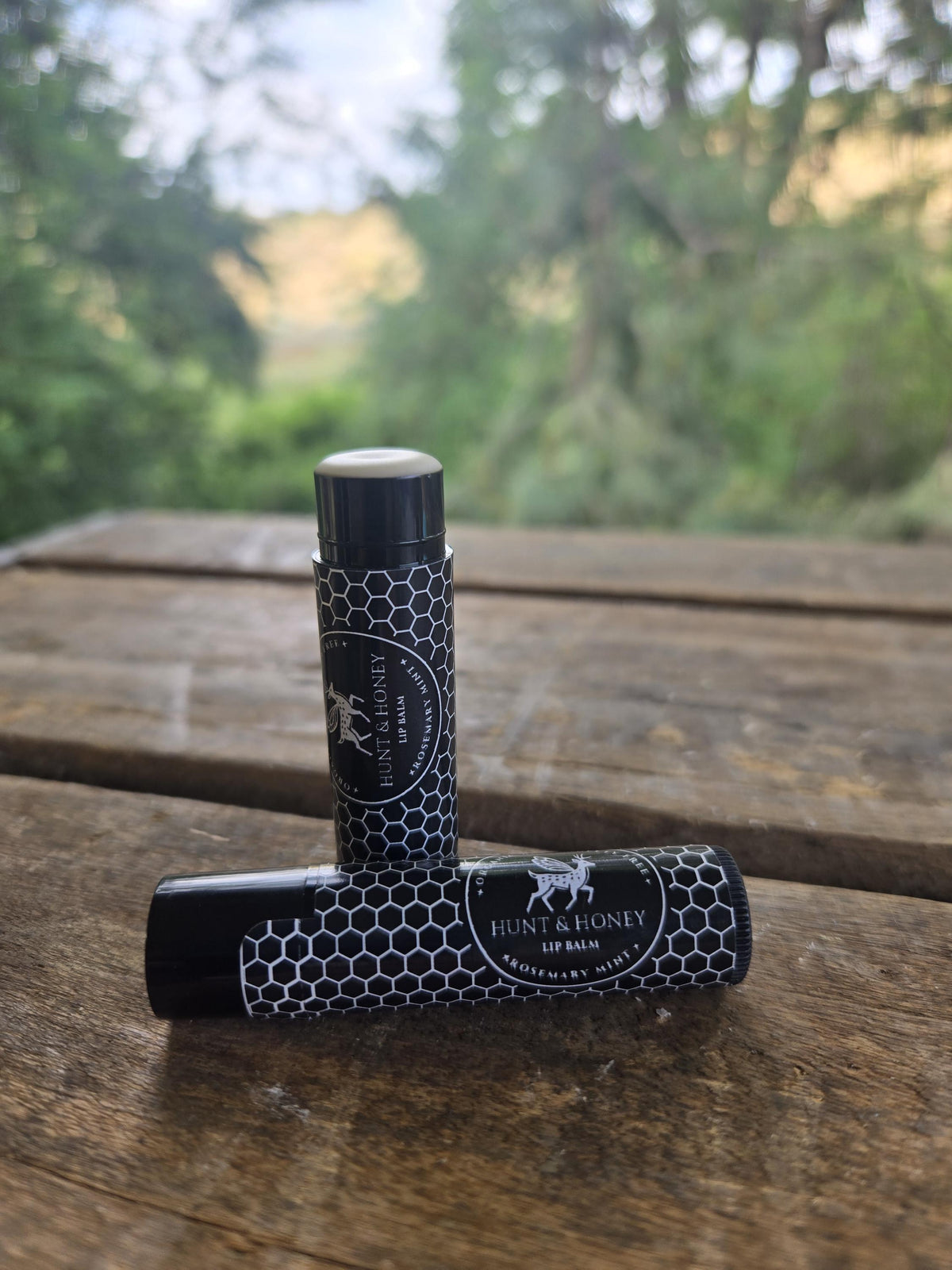 Lip balm - natural skincare - chapstick - beeswax - mint