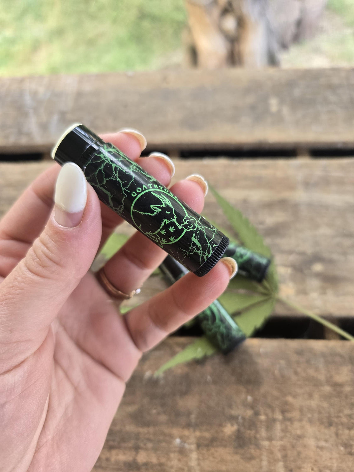 GOATSONE Lip balm - natural skincare - chapstick - beeswax - mint