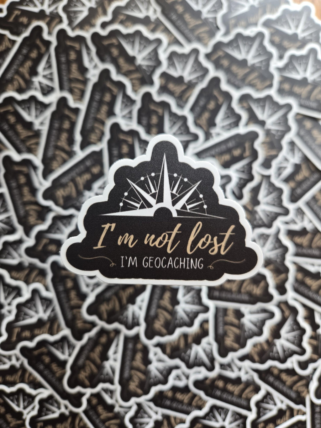 Geocaching Stickers – Weatherproof Vinyl Decal Pack