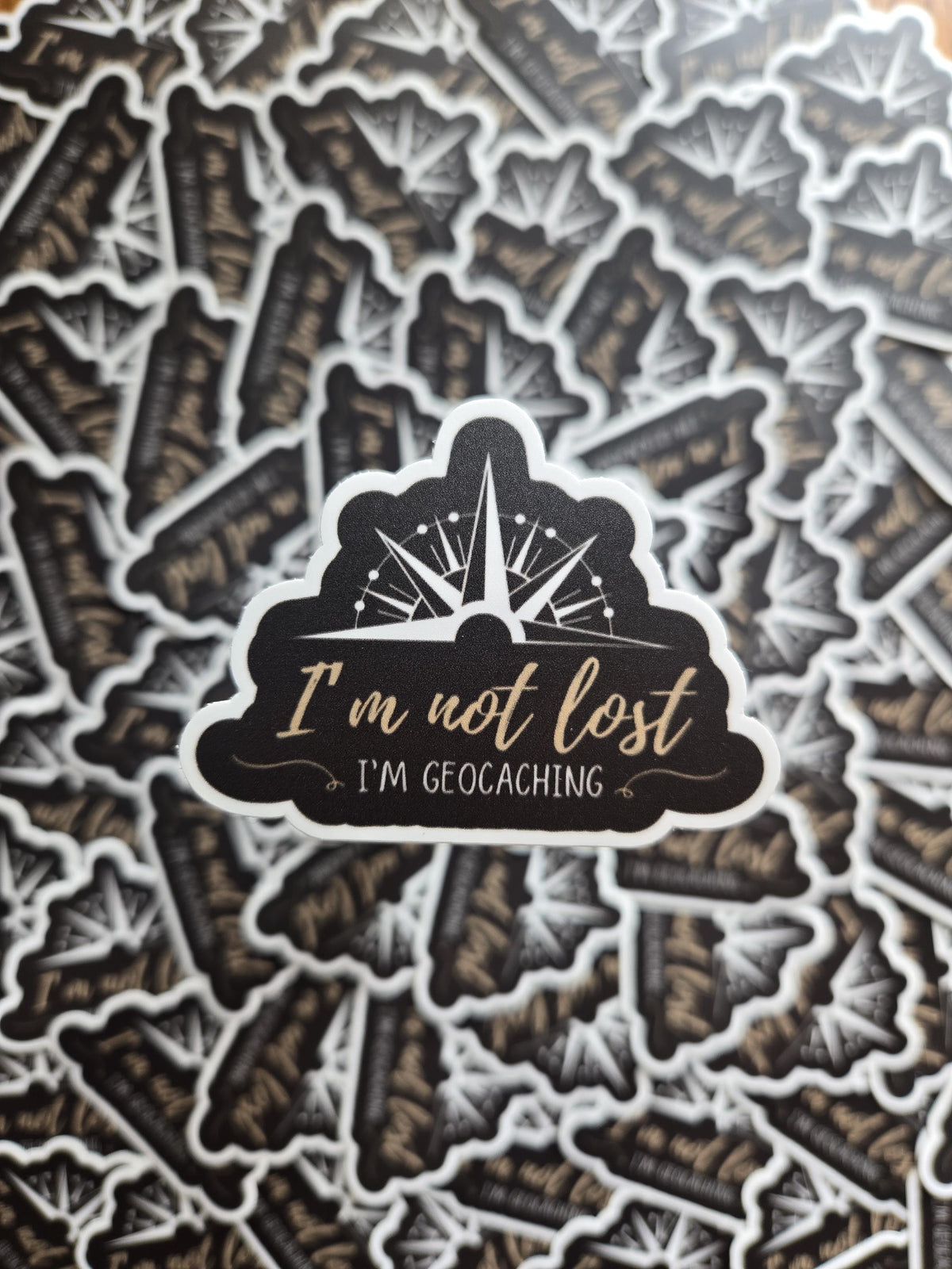 Geocaching Stickers – Weatherproof Vinyl Decal Pack