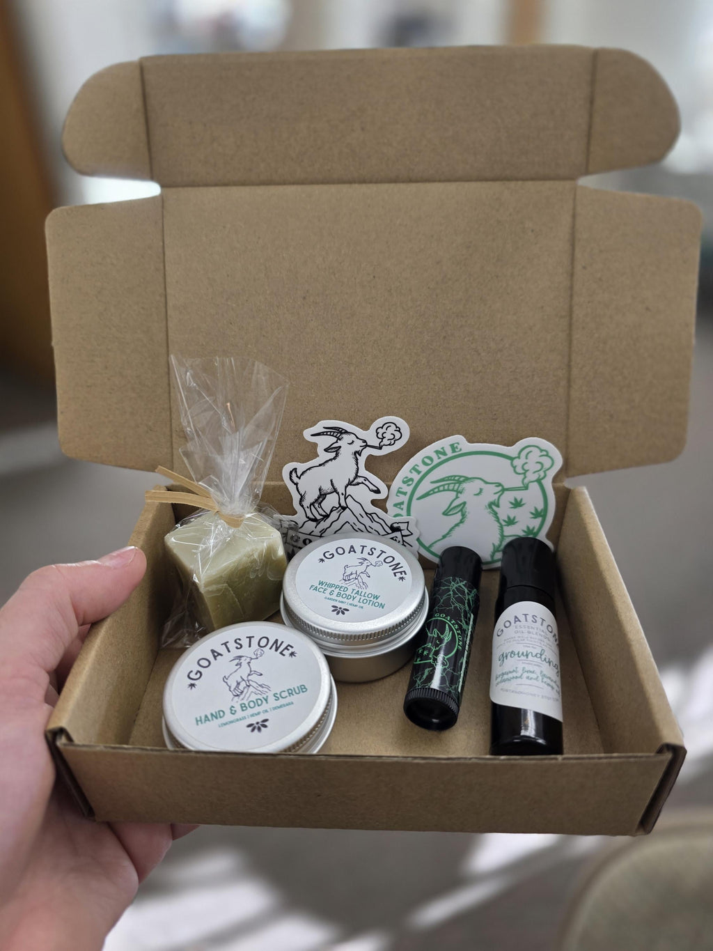 GOATSTONE gift set - hemp oil - organic skin care