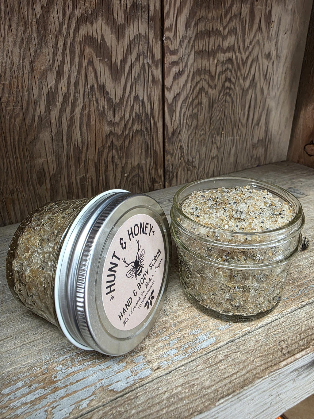 Lavender Demarara Sugar Scrub - Natural Exfoliating Hand & Body Scrub