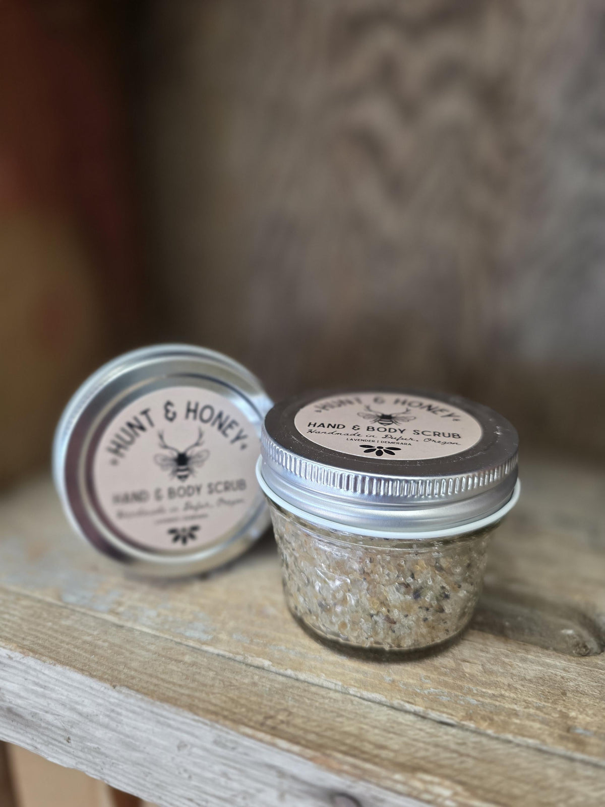 Lavender Demarara Sugar Scrub - Natural Exfoliating Hand & Body Scrub