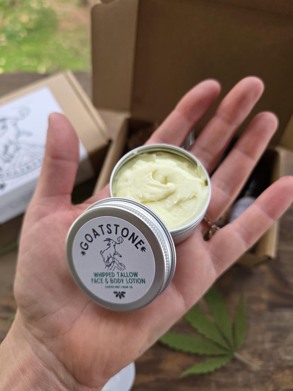 GOATSTONE gift set - hemp oil - organic skin care
