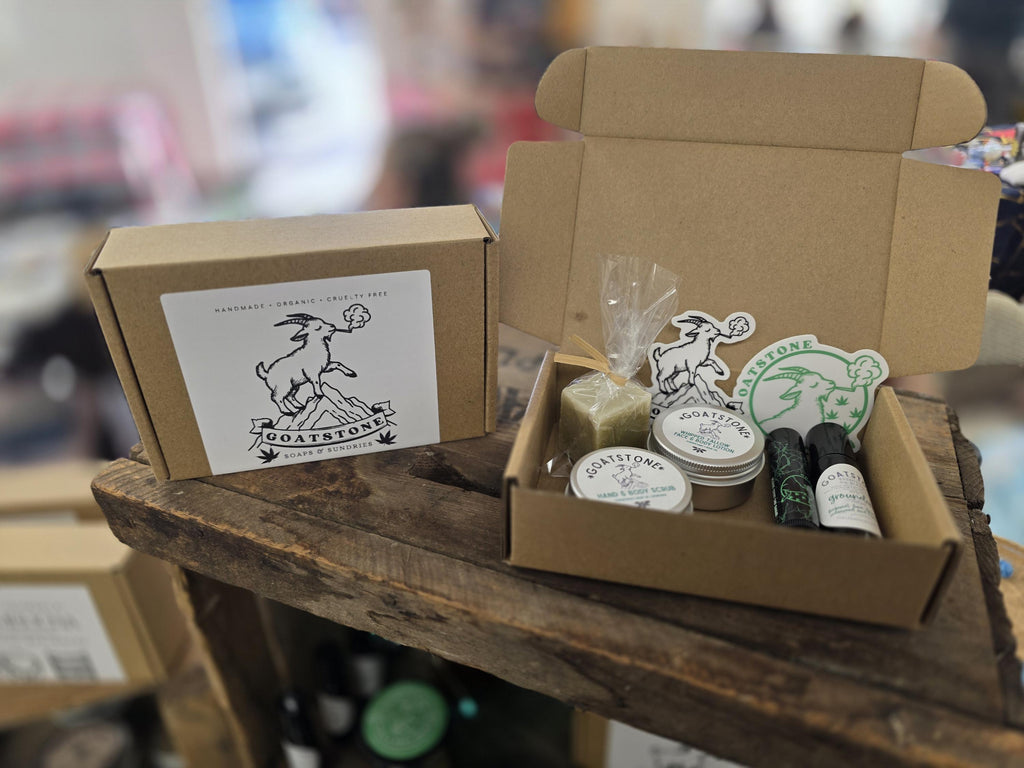 GOATSTONE gift set - hemp oil - organic skin care