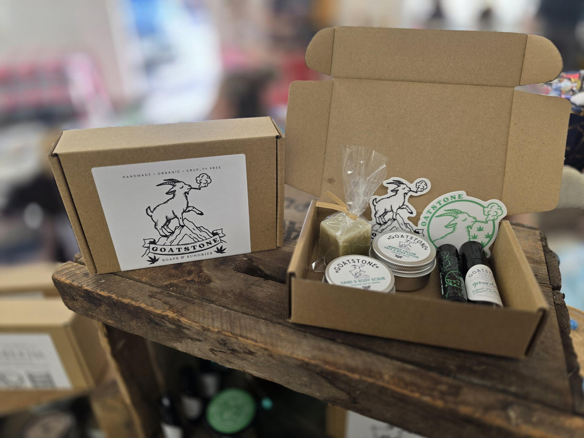 GOATSTONE gift set - hemp oil - organic skin care