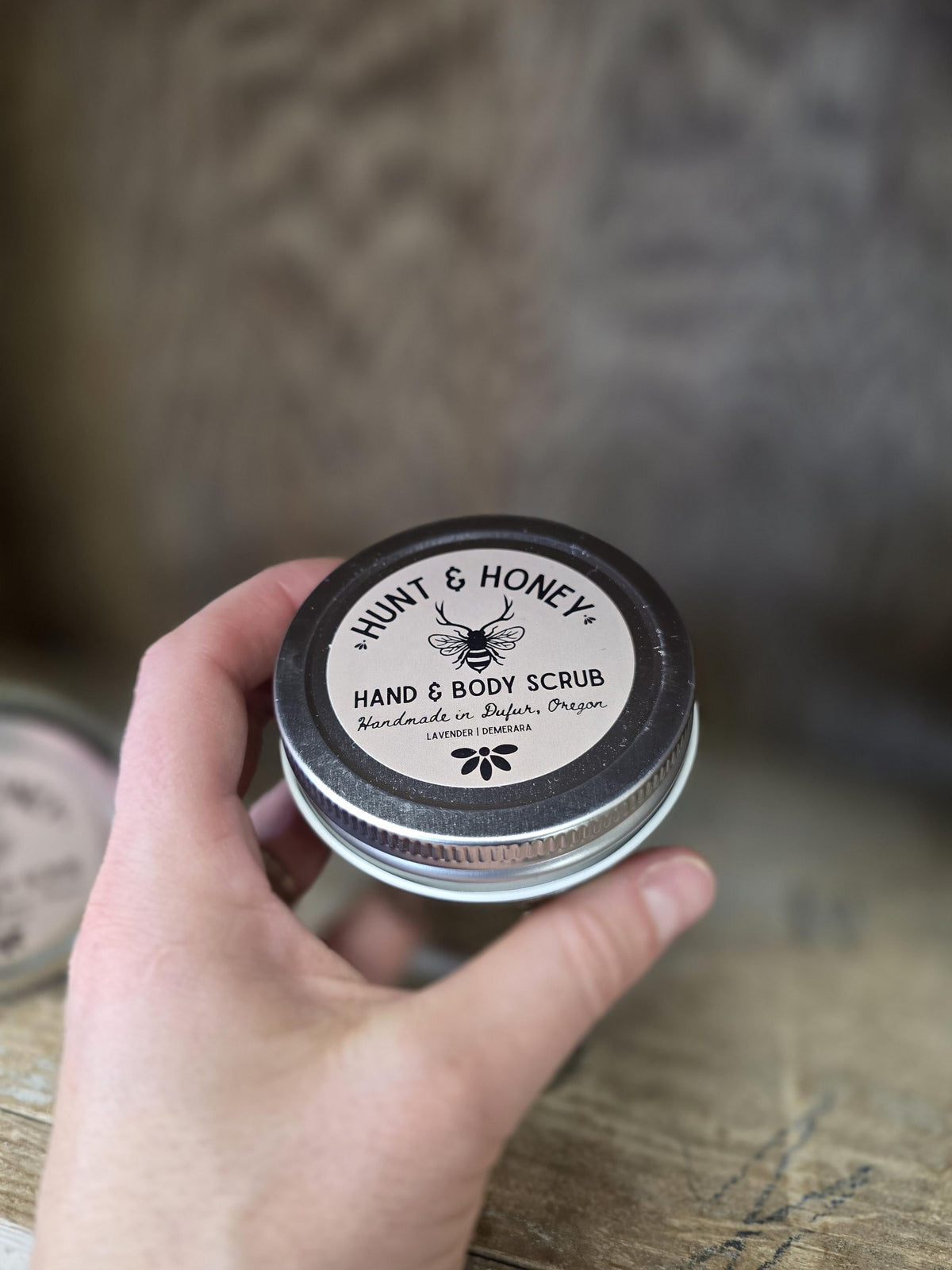 Lavender Demarara Sugar Scrub - Natural Exfoliating Hand & Body Scrub