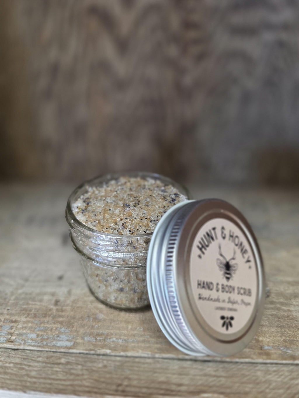 Lavender Demarara Sugar Scrub - Natural Exfoliating Hand & Body Scrub