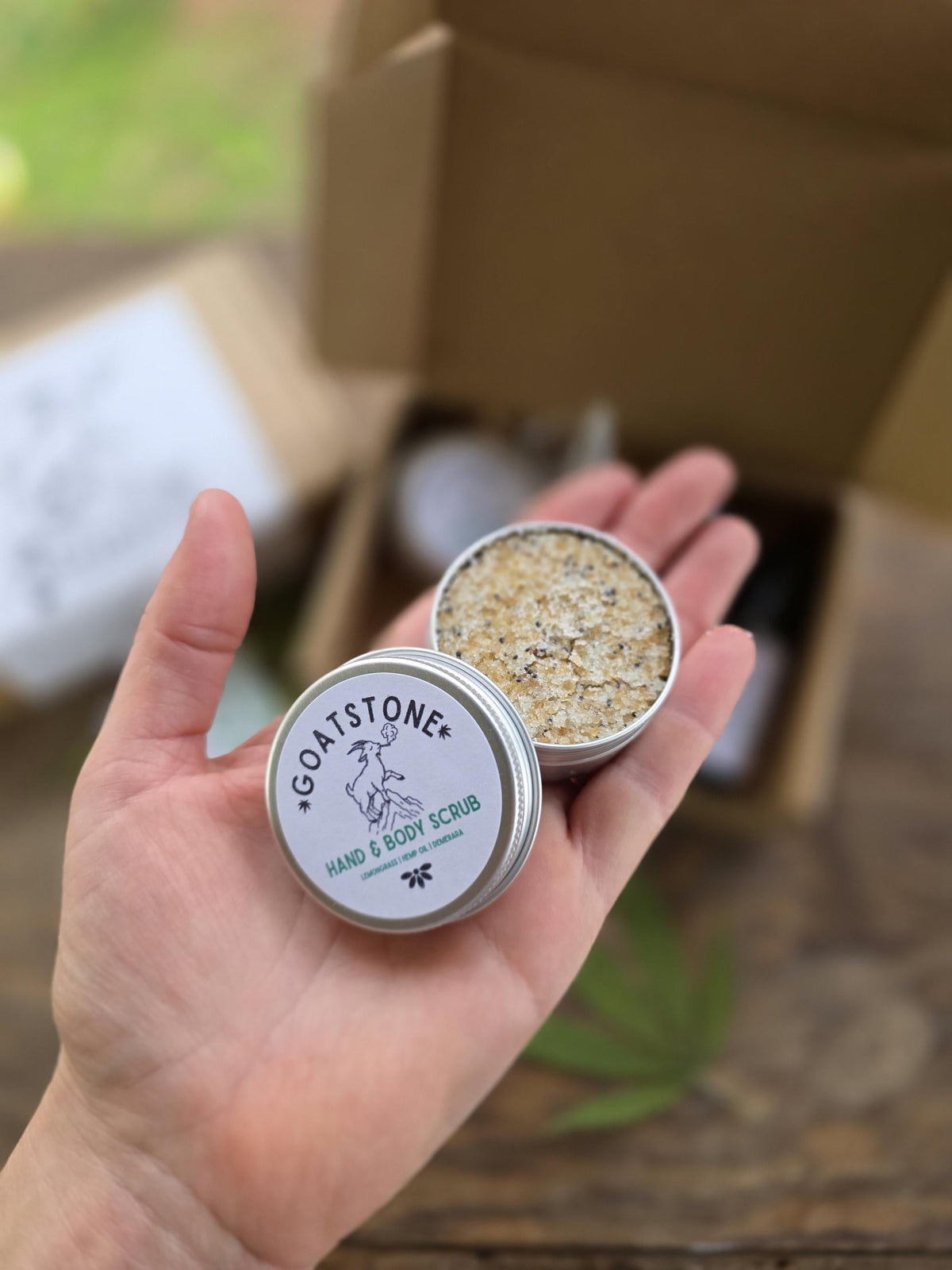 GOATSTONE gift set - hemp oil - organic skin care
