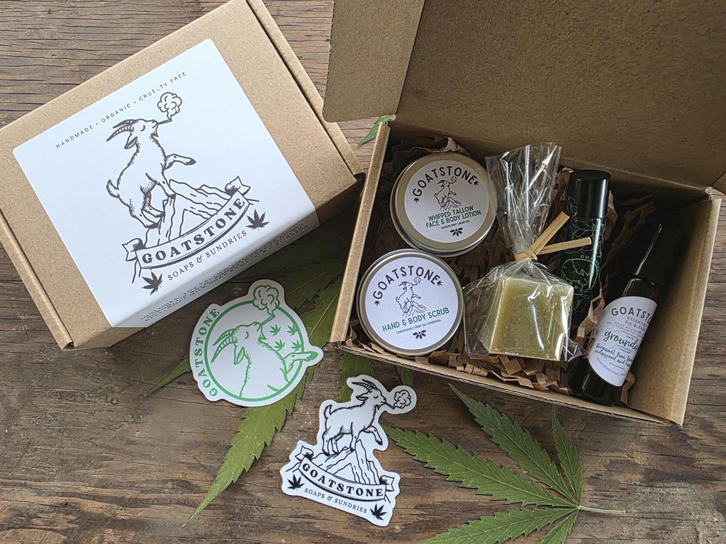 GOATSTONE gift set - hemp oil - organic skin care