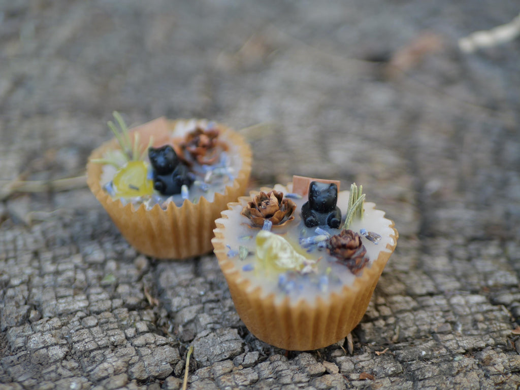 Black Bear Beeswax Fire Starter - Camping Gift